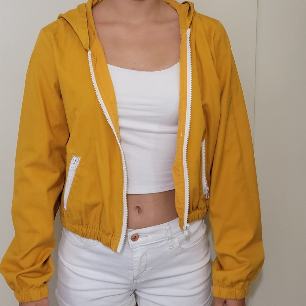 Forever 21 jacket, mustard yellow